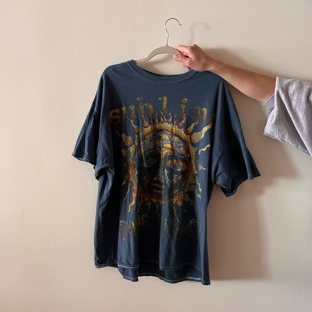 Oversized Sublime Band Tee